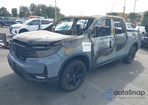 2023 Honda Ridgeline Black Edition из США, поврежденный, VIN 5FPYK3F88PB051812